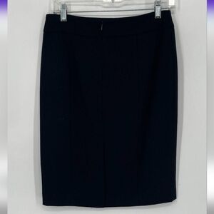 Calvin Klein Navy Pencil Skirt